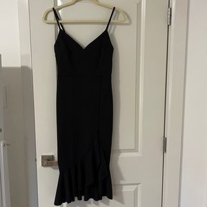 Worn once/ Frilly bottom fitted dress